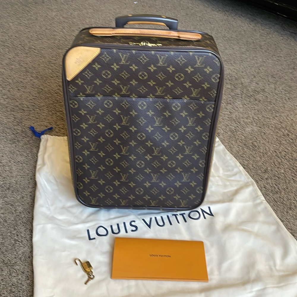 Louis Vuitton Pegase Monogram Small Suitcase